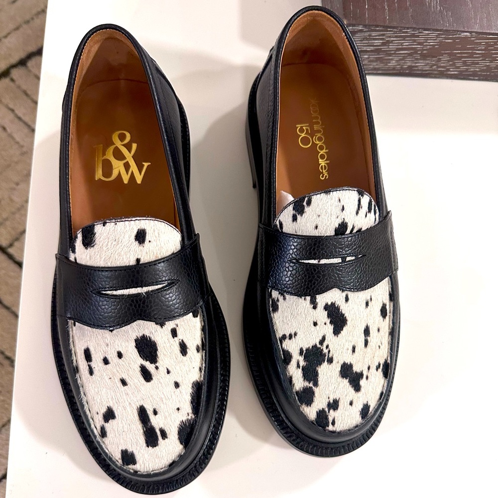 Blackstock & Weber penny loafer exclusively made for Bloomingdale’s. Never worn.
